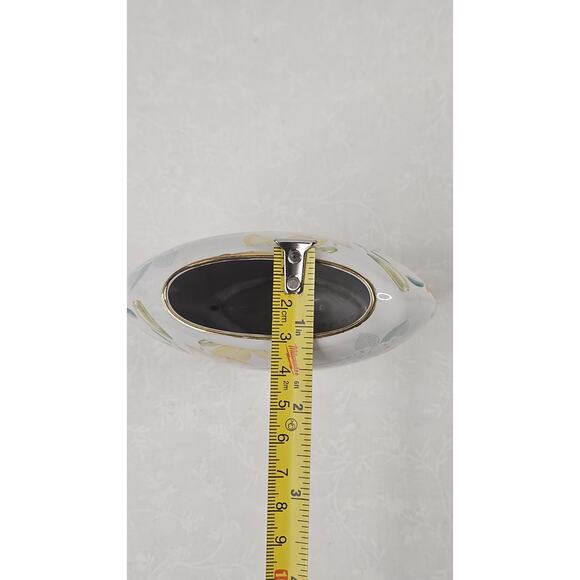 Vintage Flora Design Mini Vase Kimiko Ikeda Otagiri Japan Mid-Century Boho Retro - Picture 9 of 9